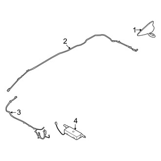Hyundai OE - Electrical - Antenna (2.5L)