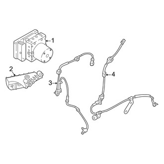 Hyundai OE - Electrical - ABS Components (Blue Hybrid / Limited / Limited Hybrid / Limited Plug-In Hybrid / N Line / SE / SEL / SEL Convenience Hybrid / SEL Plug-In Hybrid / XRT)