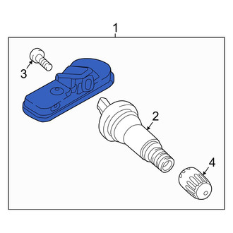 Hyundai OE - Tire Pressure Monitoring System (TPMS) Sensor