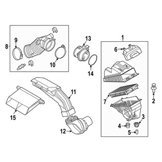 Hyundai OE - Engine / Transaxle - Air Intake (Korea Built)