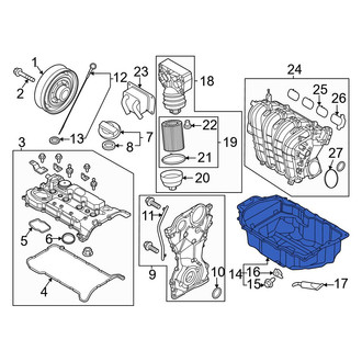 Hyundai OE - Engine Oil Pan