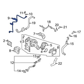 Hyundai OE - Turbocharger Oil Line