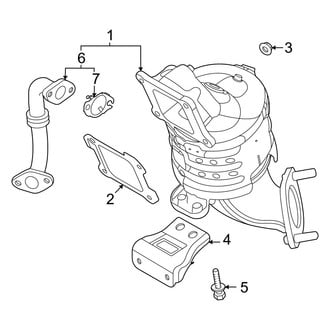 Hyundai OE - Exhaust System - Manifold (2.5L)