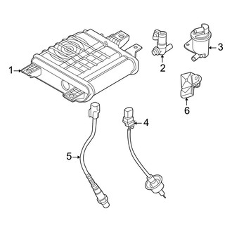 Hyundai OE - Emission System - Emission Components (Limited / N Line / SE / SEL / XRT)