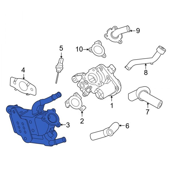 Exhaust Gas Recirculation (EGR) Cooler