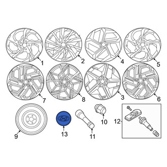 Hyundai OE - Wheel Cap