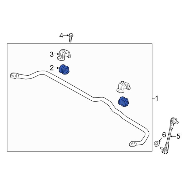 Suspension Stabilizer Bar Bushing