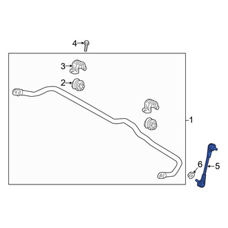 Hyundai OE - Front Suspension Stabilizer Bar Link
