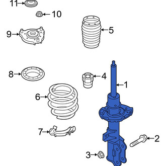 Hyundai OE - Front Right Suspension Strut