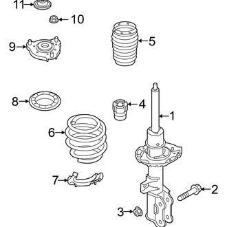 Hyundai OE - Front Suspension - Struts & Components