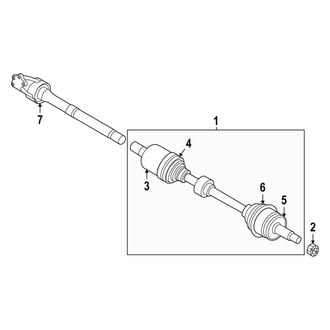 Hyundai OE - Front Suspension - Drive Axles (Korea Built)