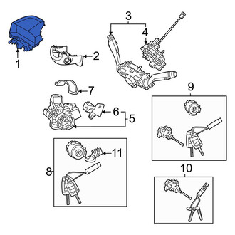 Hyundai OE - Lower Steering Column Cover