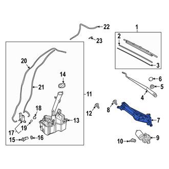 Hyundai OE - Wiper Linkage