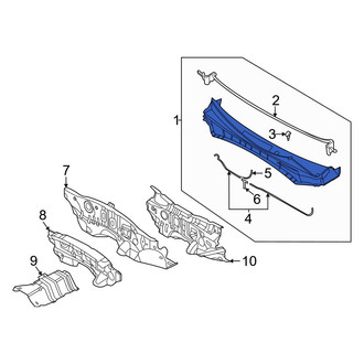 Hyundai OE - Front Cowl Cover
