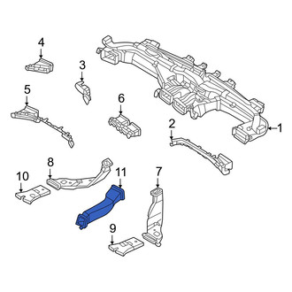 Hyundai OE - Front Upper Instrument Panel Air Duct