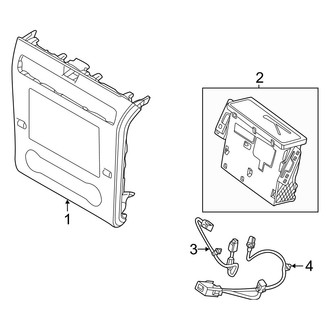 Hyundai OE - Instrument Panel - Sound System (Receiver), (SEL)