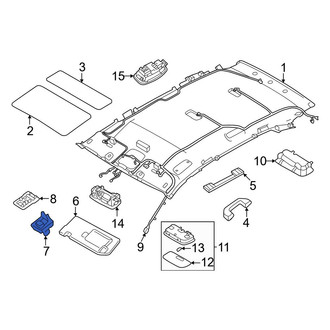 Hyundai OE - Sun Visor Holder