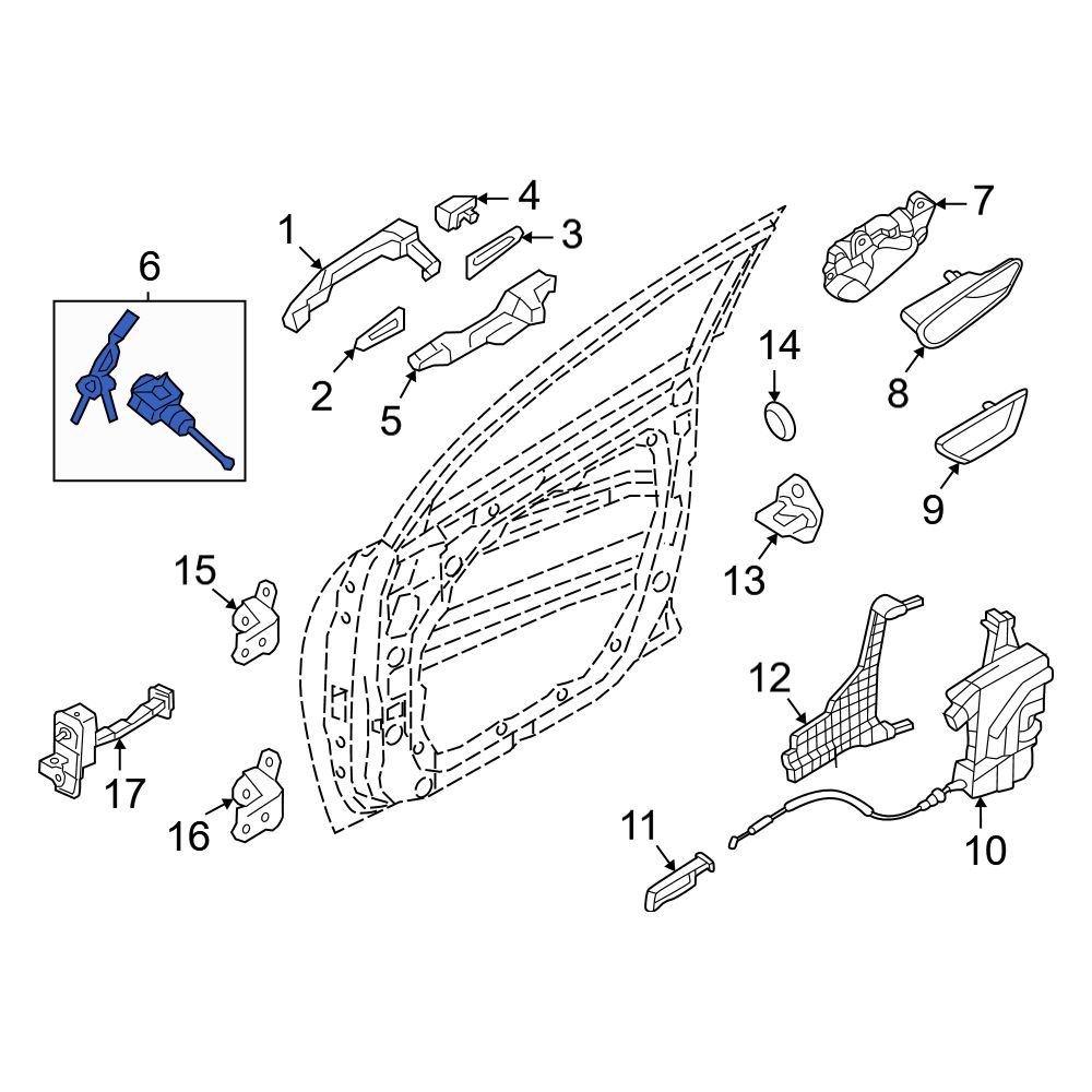 hyundai-oe-81970n9a00-front-left-door-lock-cylinder