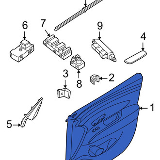 Hyundai OE - Front Left Outer Door Outer Panel