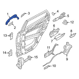 Hyundai OE - Rear Right Outer Exterior Door Handle