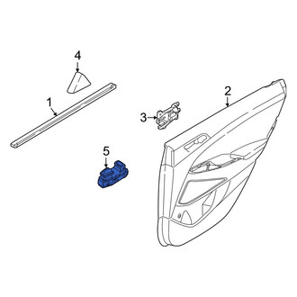 Hyundai OE - Rear Door Window Switch