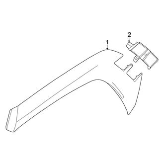 Hyundai OE - Quarter Panel - Exterior Trim