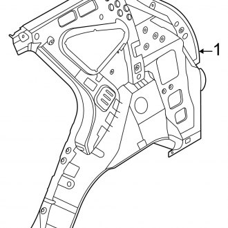 2022 Hyundai Tucson Replacement Quarter Panels — CARiD.com