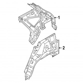2022 Hyundai Tucson OEM Quarter Panels & Parts — CARiD.com
