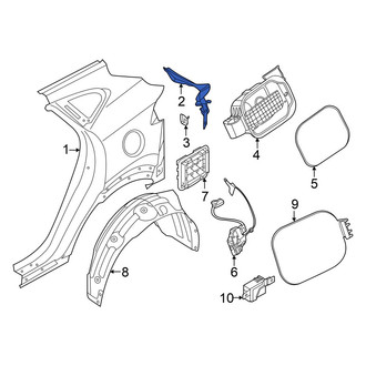 Hyundai OE - Rear Left Tail Light Pocket
