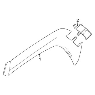 Hyundai OE - Quarter Panel - Exterior Trim (1.6L)