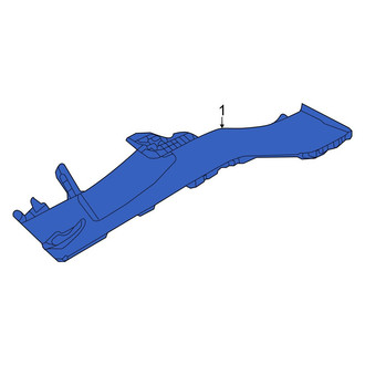 Hyundai OE - Rear Left Upper Interior Quarter Panel Trim Panel