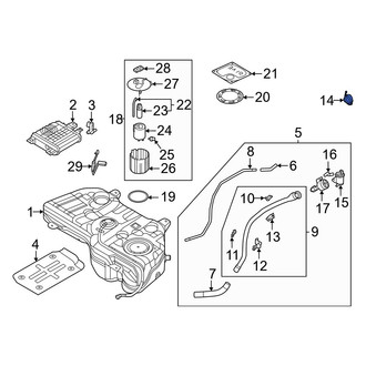 Hyundai OE - Fuel Tank Cap