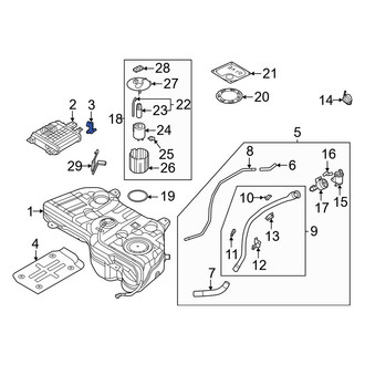 Hyundai OE - Vapor Canister Vent Solenoid