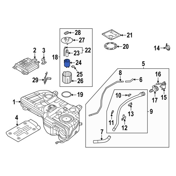 Fuel Pump Filter