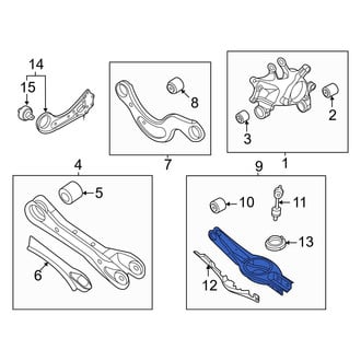 Hyundai OE - Rear Left Lower Rearward Suspension Control Arm