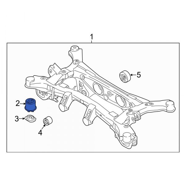 Suspension Crossmember Insulator