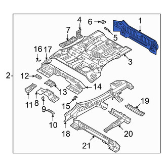 Hyundai OE - Rear Rear Body Panel