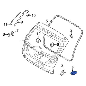 Hyundai OE - Rear Liftgate Drain Plug