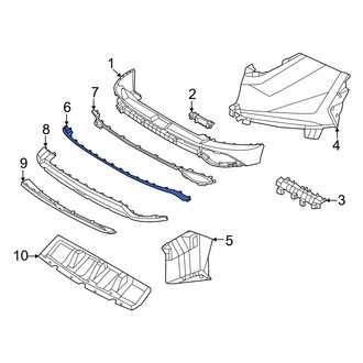 Hyundai OE - Front Lower Bumper Trim