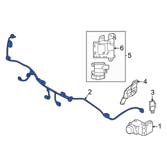 Hyundai OE - Front Parking Aid System Wiring Harness