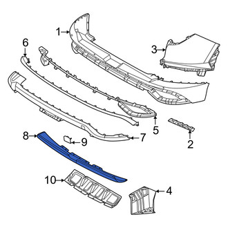 Hyundai OE - Rear Lower Valance Panel