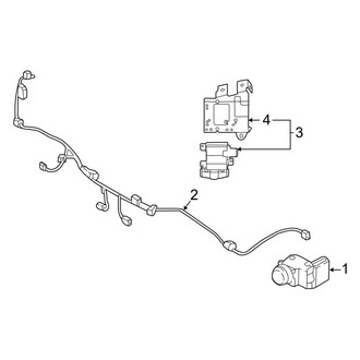 Hyundai OE - Rear Bumper - Electrical Components