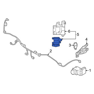 Hyundai OE - Rear Left Blind Spot Detection System Warning Sensor