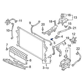 Hyundai OE - Radiator Support Panel Bolt