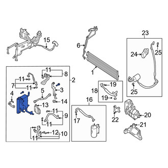 Hyundai OE - A/C Condenser