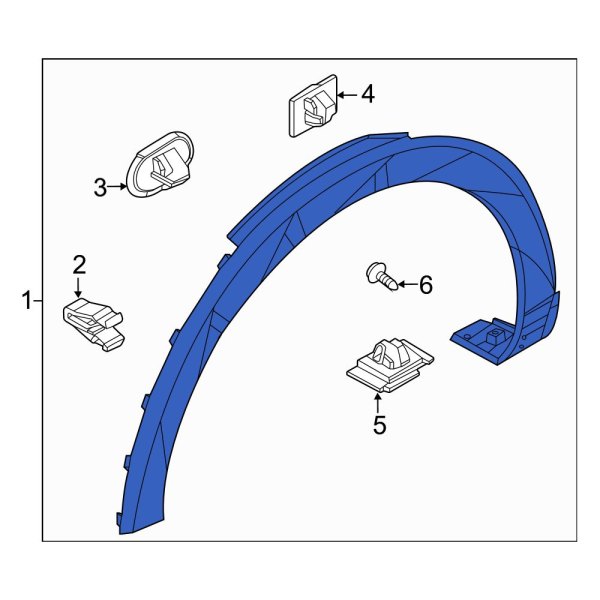 Wheel Arch Molding