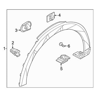 Hyundai OE - Fender - Exterior Trim