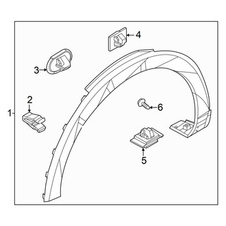 Hyundai OE - Fender - Exterior Trim