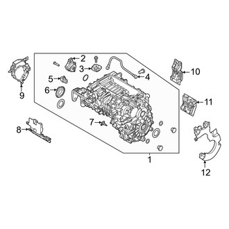 Hyundai OE - Electrical Components (Front Drive Motor), (Limited / SE / SEL / XRT)