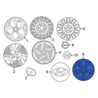 Hyundai OE - Wheel